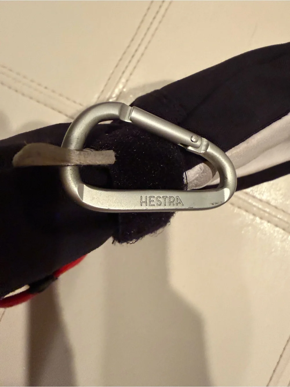 Hestra Unisex Army Leather Heli Ski 3-Finger Mitt